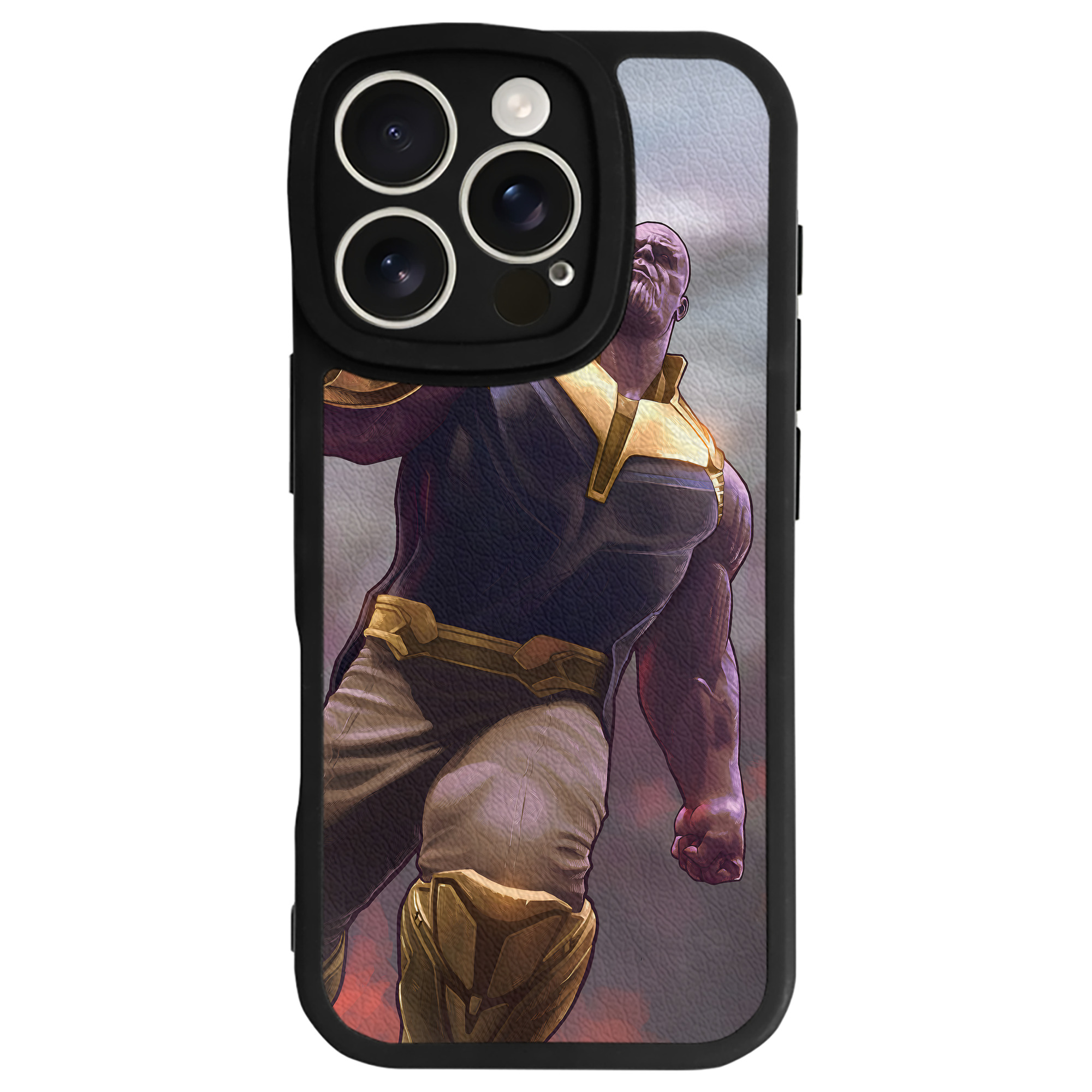 （画像用） アベンジャーズ The Avengers 【iPhone 16シリーズ対応】シリコンスマホケース（レザー調） 材質：シリコン